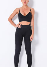 Zweiteiliges Set mit Racerback-Trägern